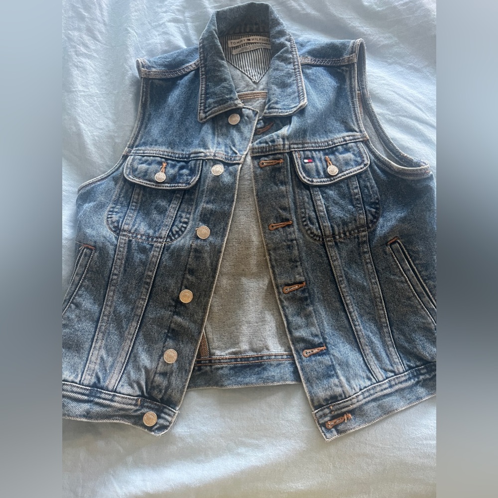 Tommy Hilfiger Jean vest vintage
